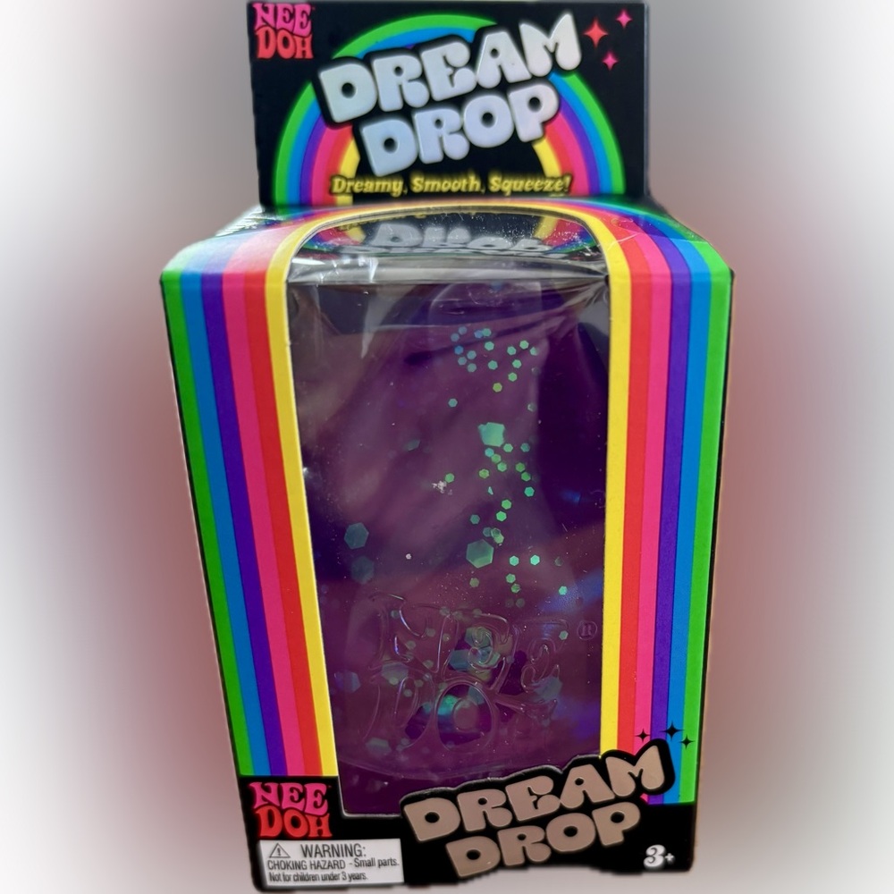 NeeDoh Dream Drop Purple Squishy Toy